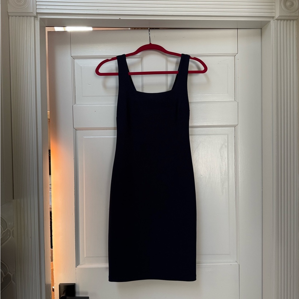 Bar III Classic Navy Blue Mini Dress